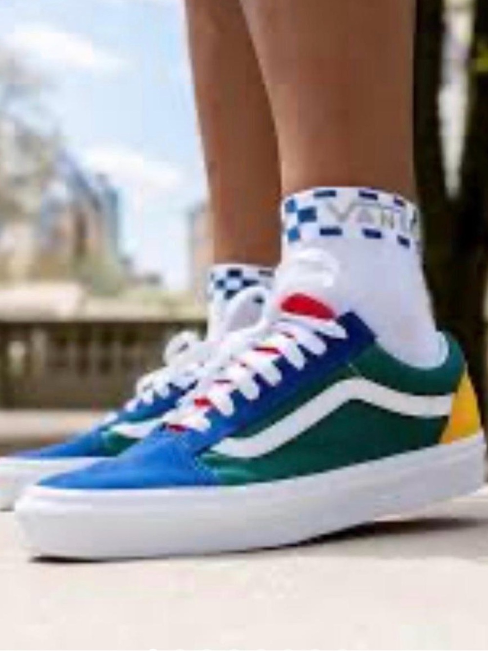 Vans Old Skool Yacht Club Shoes Off the Wall Suede Sneakers Size 6.5 Men’s 5